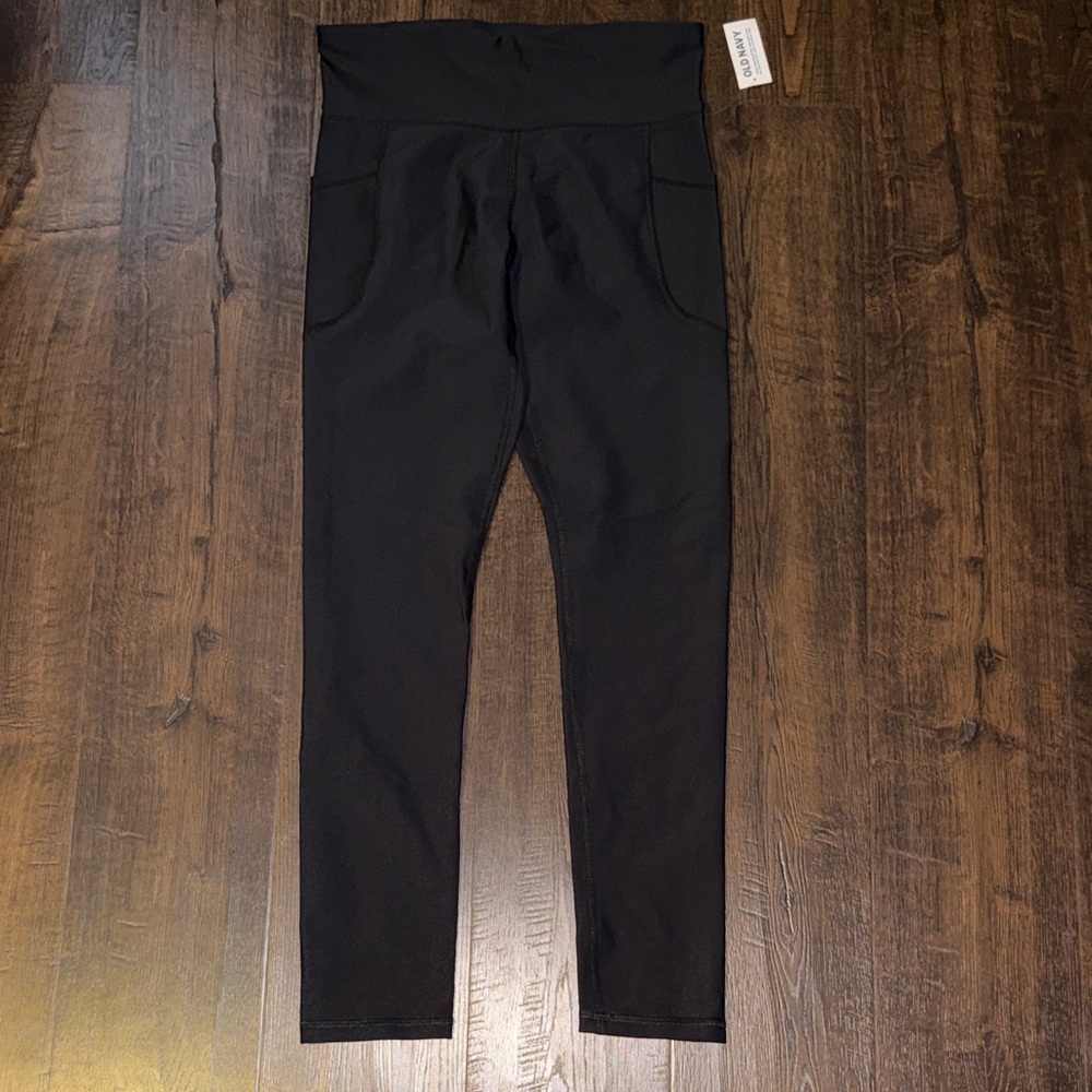 Old Navy Black High-Rise Leggings
